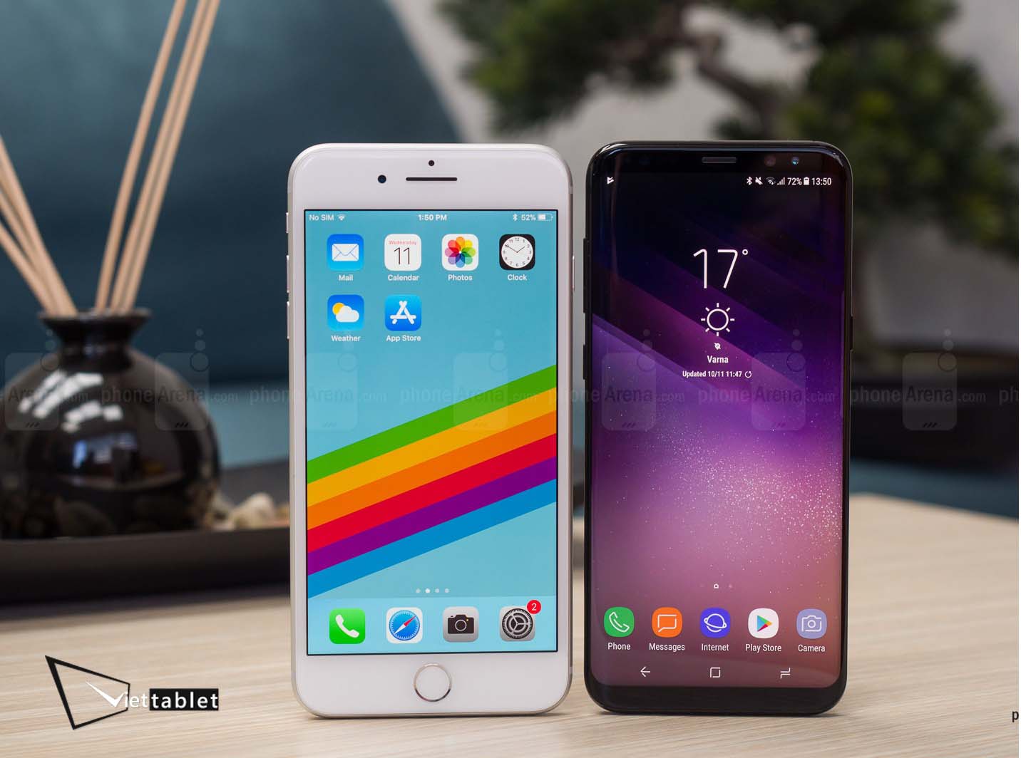 nên mua iphone 8 cũ hay samsung galaxy s8?