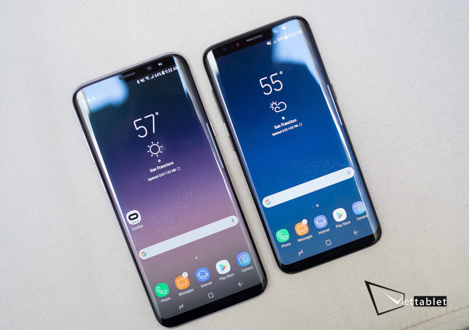 thay màn hình galaxy s8 tại viettablet