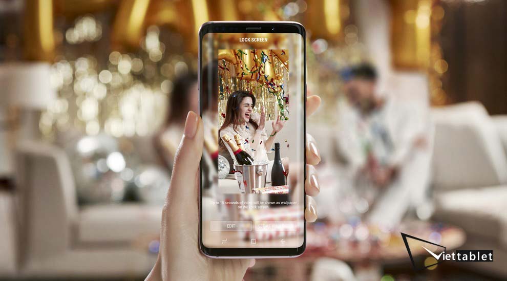 Galaxy S9 còn được trang bị công nghệ bảo mật Intelligent Scan