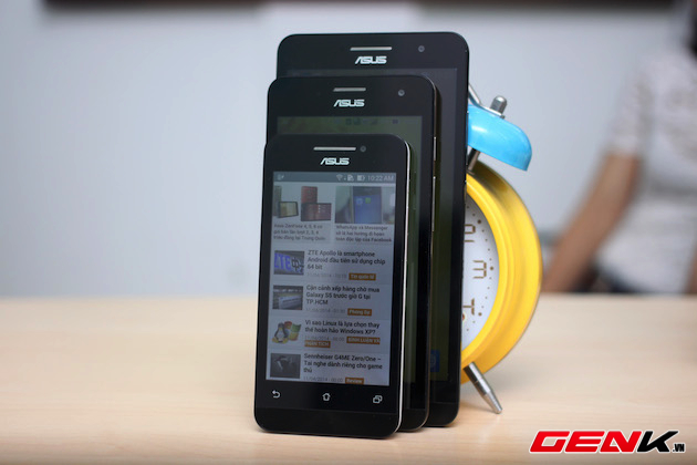 Cảm nhận nhanh bộ ba ZenFone của Asus tại Việt Nam