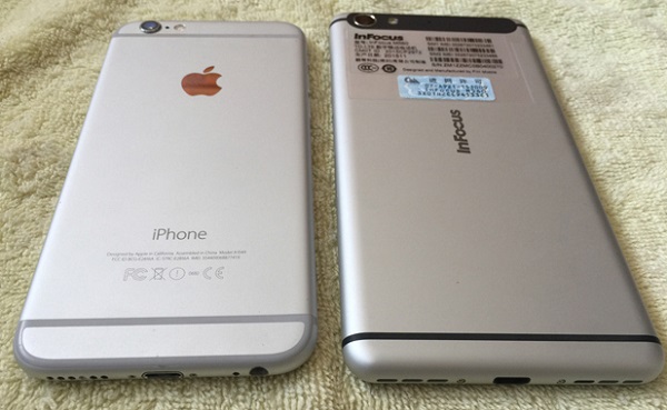 InFocus M560 có vẻ đẹp như iPhone 6