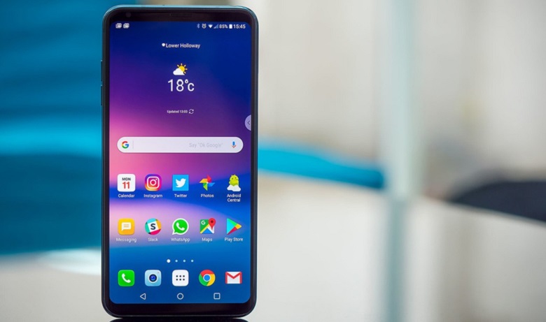 lg v30 plus màn hình tràn viền