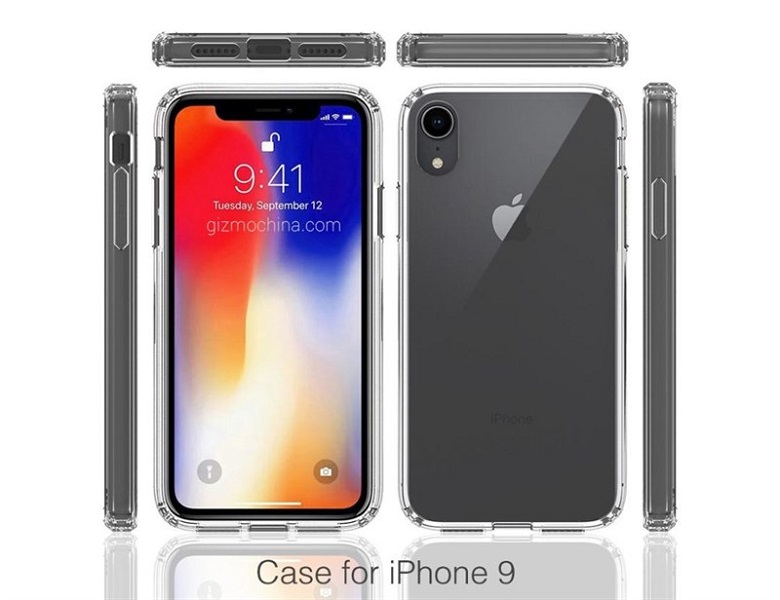 hình ảnh render mặt sau của iPhone 9