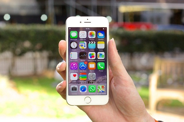 Màn hình sắc nét của iPhone 6 lock
