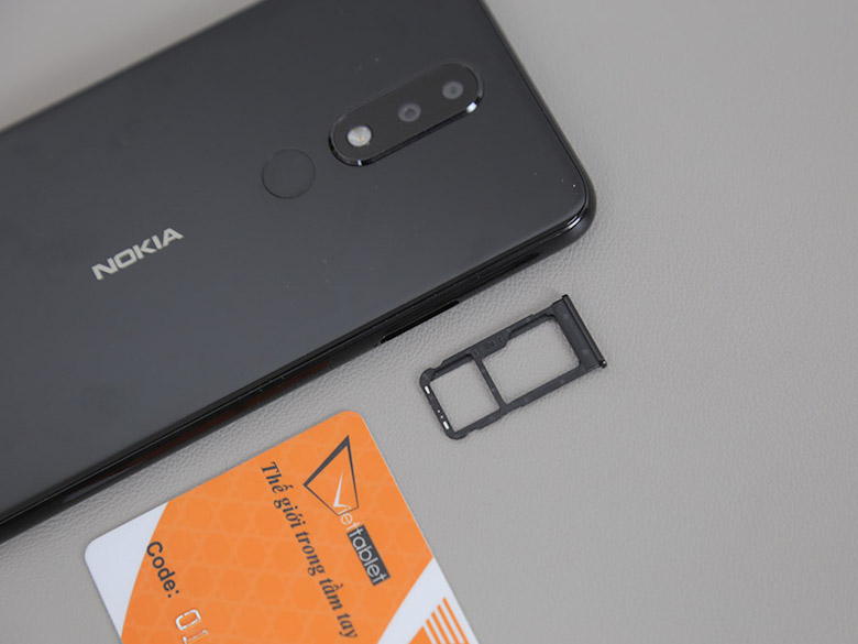 Nokia X5 2018 chính hãng xách tay khay sim