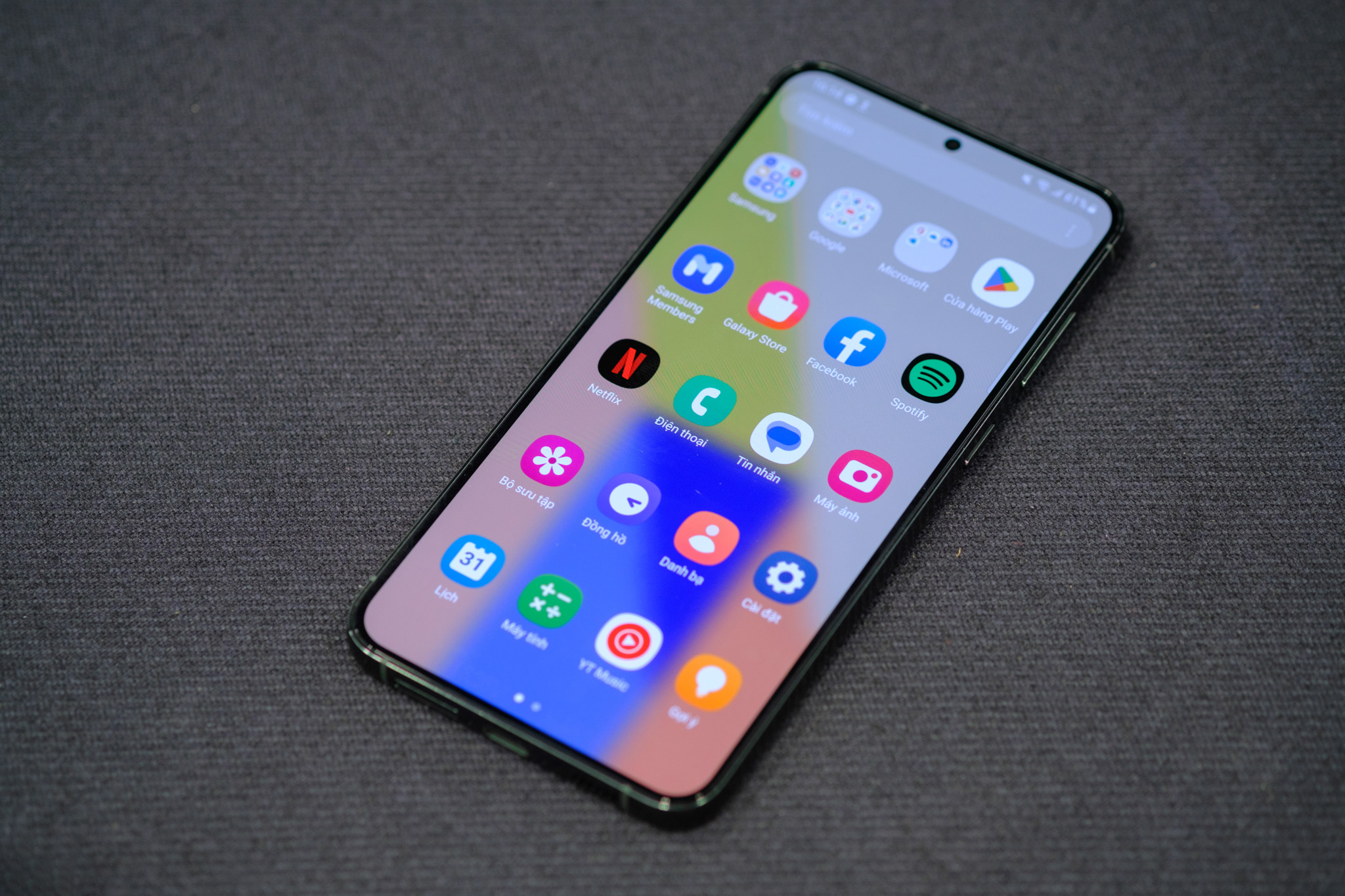 giao diện thấn thuộc s23