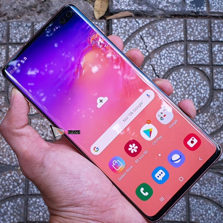 samsung galaxy s10 plus cũ và mới