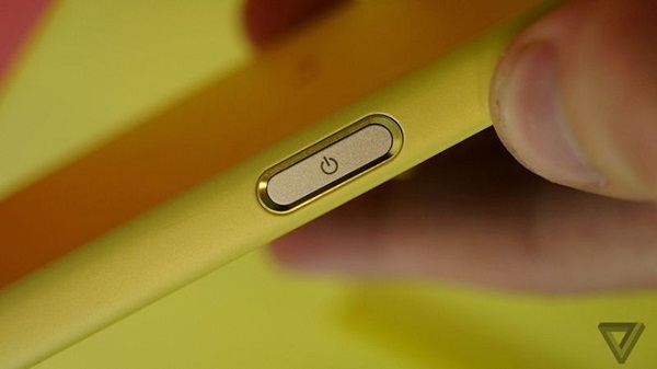 Sony Xperia Z5 có phím nguồn được tích hợp cảm biến nhận dạng vân tay
