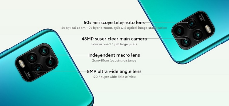 thông số camera Xiaomi Mi 10 Youth Edition