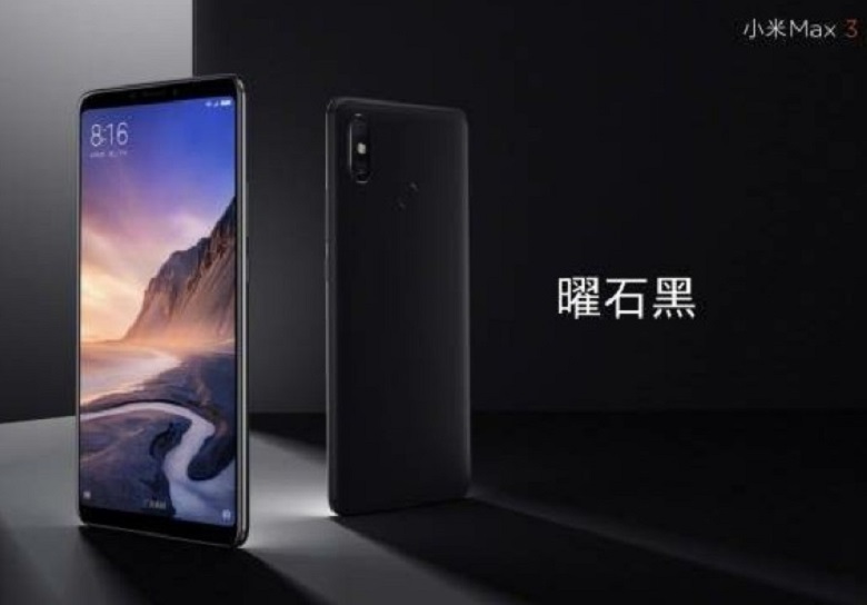 xiaomi mi max 3 lộ diện