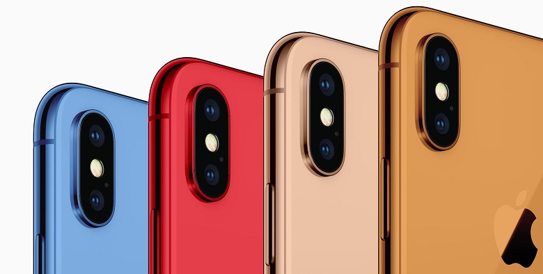 màu sắc iphone 2018