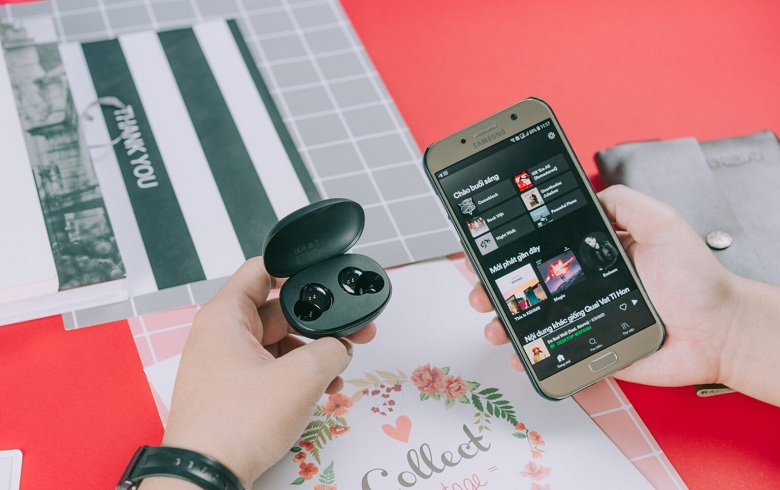 kết nối tai nghe Bluetooth Realme Buds Q