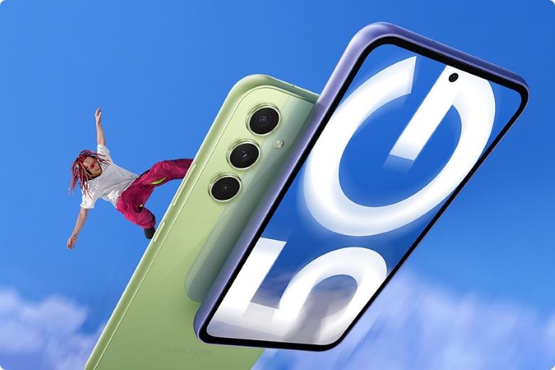 Samsung Galaxy A54 hỗ trợ 5G mượt mà