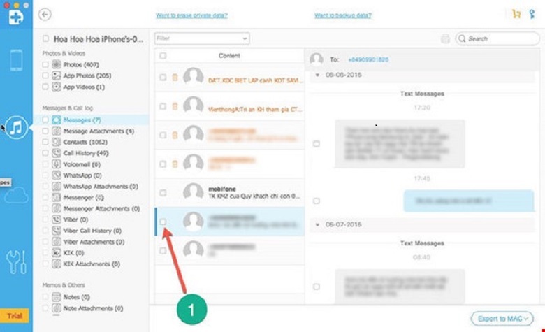 ccsh phục hồi tin nhắn bị xóa trên facebook