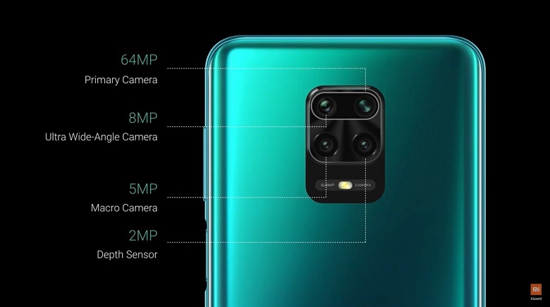 camera Xiaomi Redmi Note 9 Pro Ma