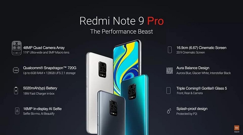 cấu hình Redmi Note 9 Pro