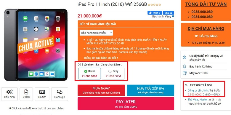 ipad pro 11 256gb wifi