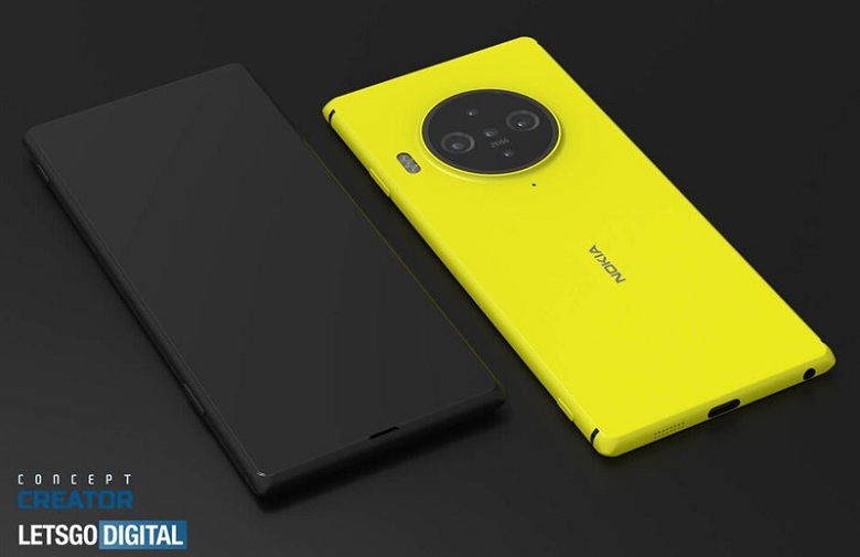 thiết kế Nokia 9.3 PureView 5G
