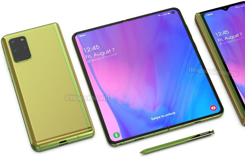 thiết kế Galaxy Fold 2