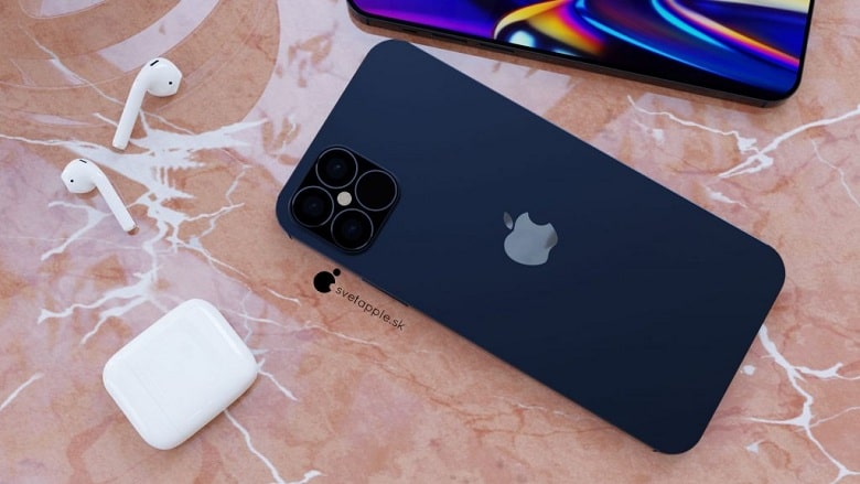 thiết kế iPhone 12