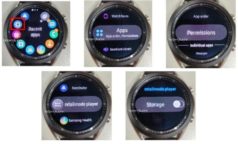 Ảnh thực tế của Galaxy Watch 3