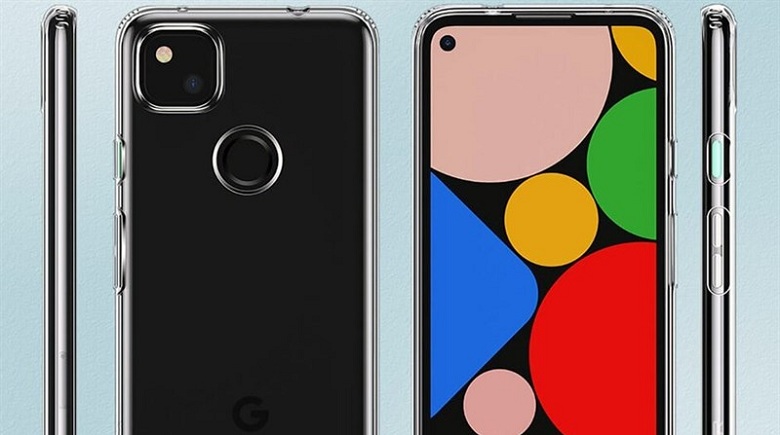 thiết kế Google Pixel 4a