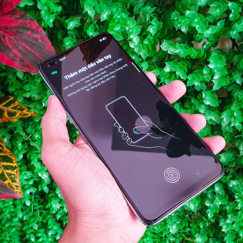 vân tay OPPO Reno4