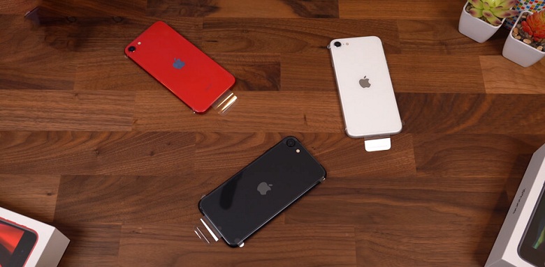 thiết kế iPhone SE 2020