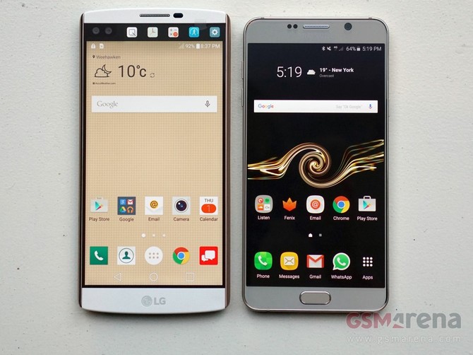 LG V10 thiết kế