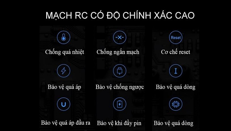 Mạch RC của sạc dự phòng Xiaomi GEN 3 2019 
