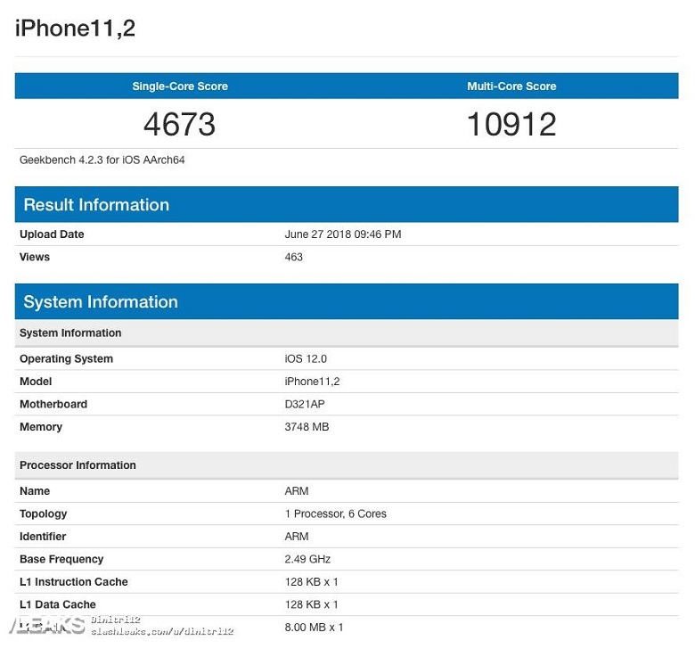 iPhone 2018 xuất hiện