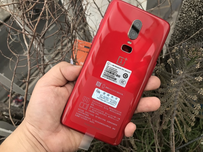 oneplus 6 màu đỏ mới 