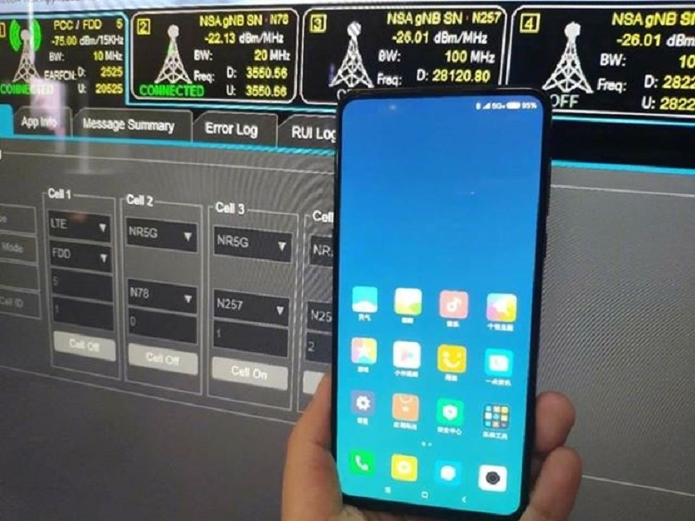 Hình ảnh của Mi MIX 3 được chia sẻ trên mạng