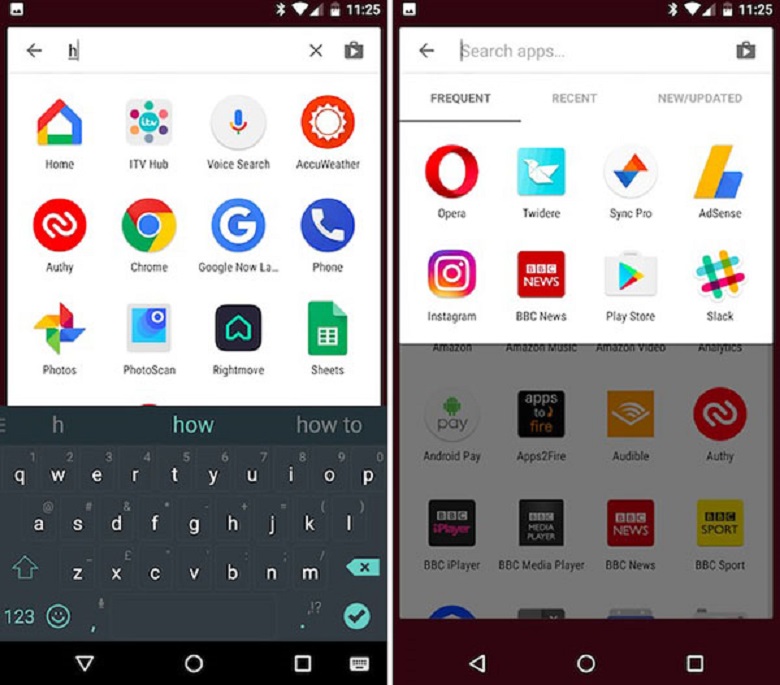 Android Pie tìm kiếm chuyên sâu