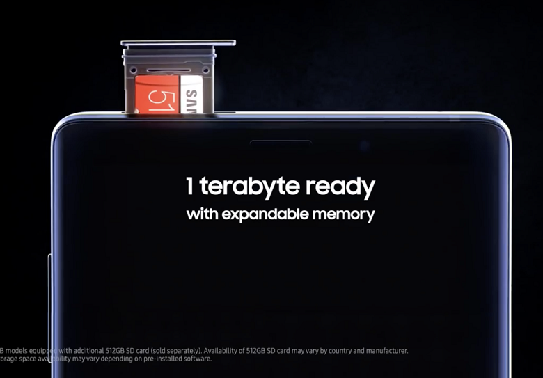 thẻ nhớ Samsung Galaxy Note 9