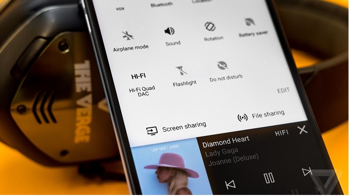 giải trí LG V20