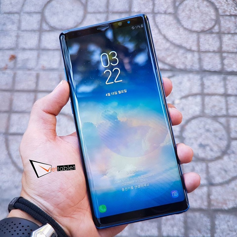 Samsung Galaxy Note 8 Hàn cũng có màn hình vô cực tỷ lệ 18:9