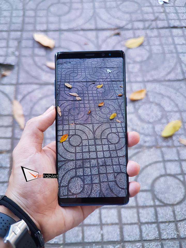 Giao diện chụp ảnh của Galaxy Note 8 Hàn 2 SIM