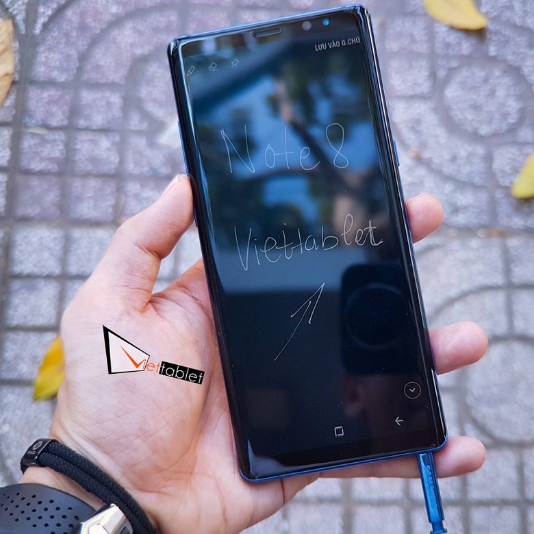 Samsung Galaxy Note 8 Hàn cũng có màn hình tràn cạnh ấn tượng