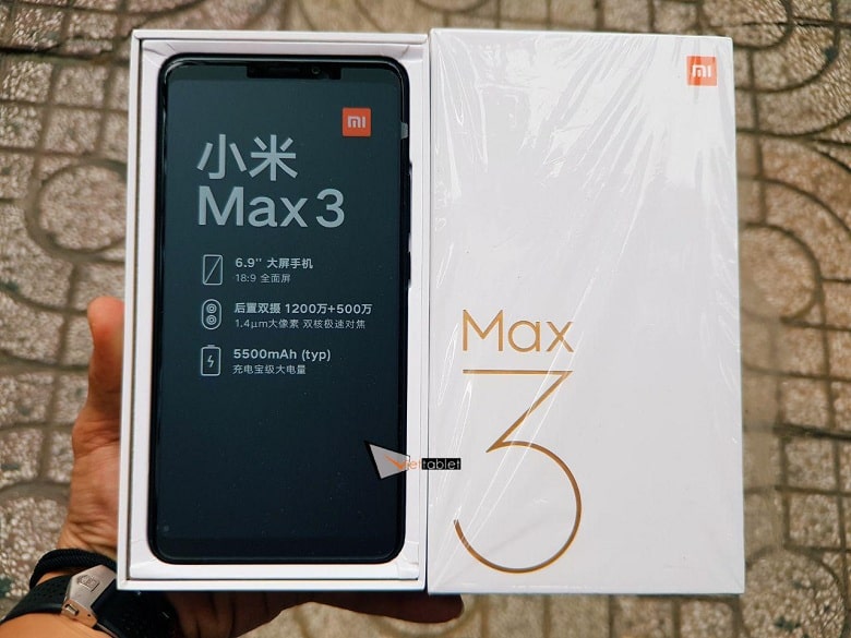 Mi Max 3 (4GB - 64GB) mới fullbox