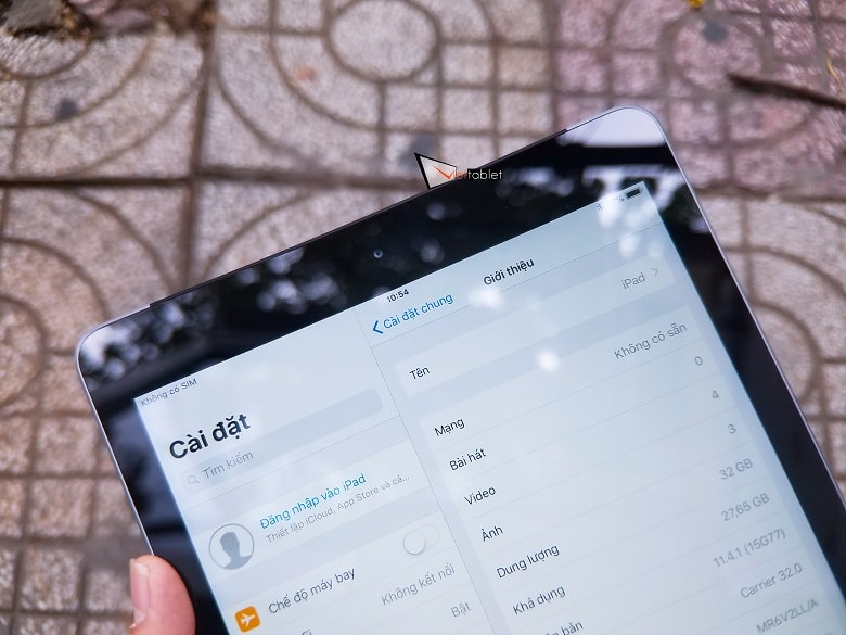 Cấu hình của iPad 9.7 inch (2018) 32GB Gen 6