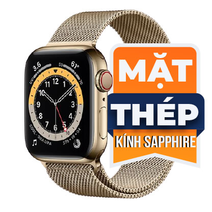 Apple Watch Series 4 (40mm - 44 mm) Bản Thép LTE Cũ Like New 99% Trả Góp 0%