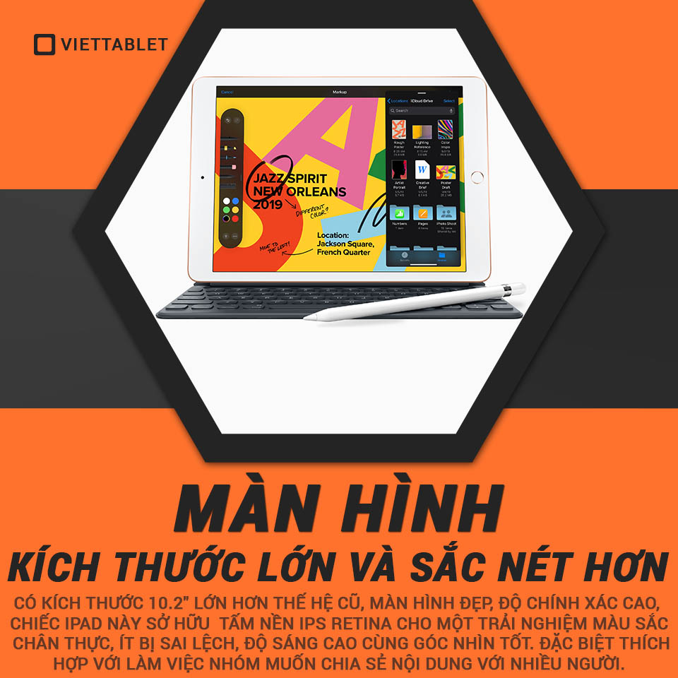 tính năng iPad 10.2 inch Gen 7