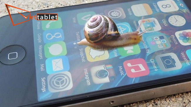 Làm gì khi iPad bị chậm.. như sên?